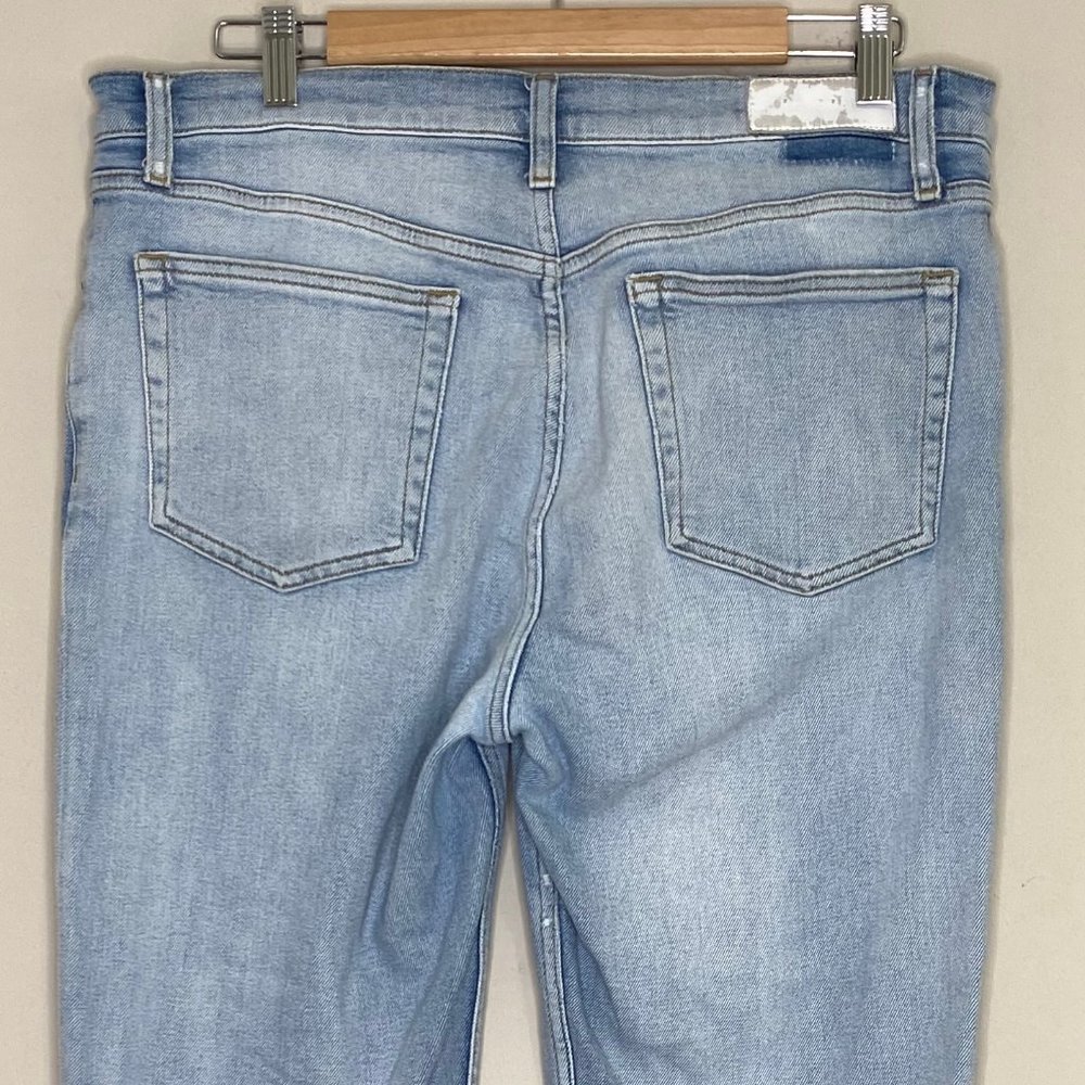 Re/Done 70s Stove Pipe Crop Jeans *Light 14* - Picture 5 of 14
